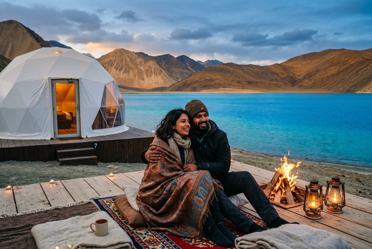 Ladakh · Nubra & Pangong — offbeat private honeymoon