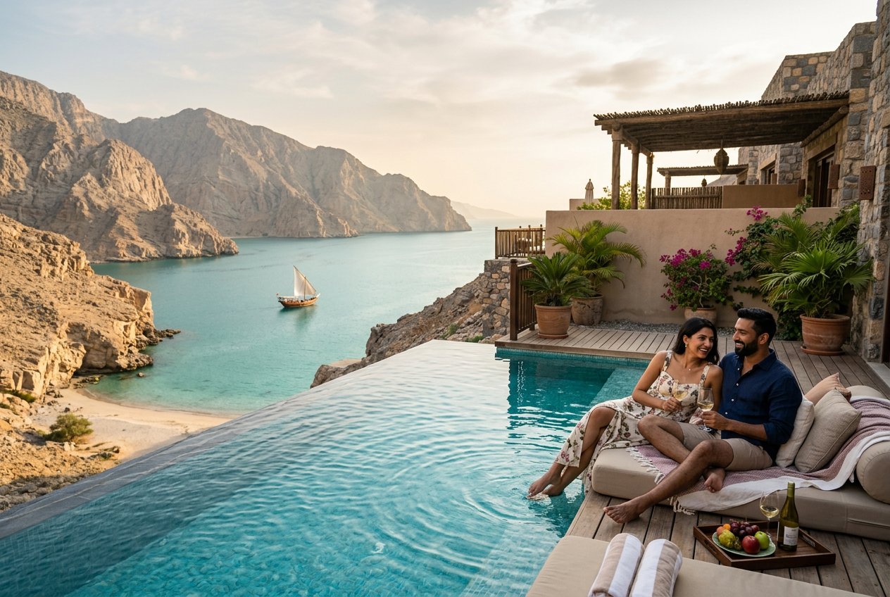 Oman · Musandam Hideaway — offbeat private honeymoon